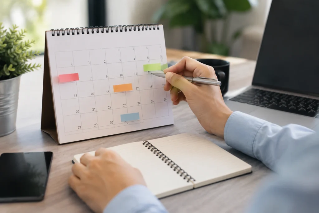 Calendário tributário: como organizar datas sem depender da memória