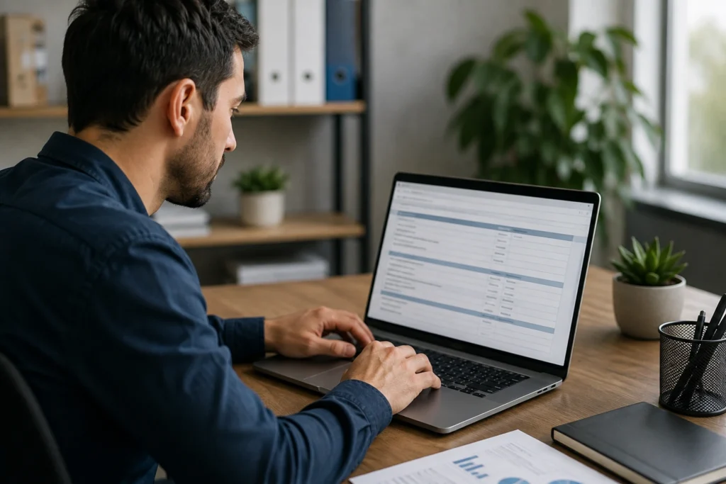 Como conferir o código e a descrição da atividade econômica de uma empresa