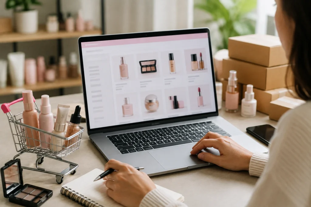 Como escolher CNAE para comércio eletrônico de cosméticos