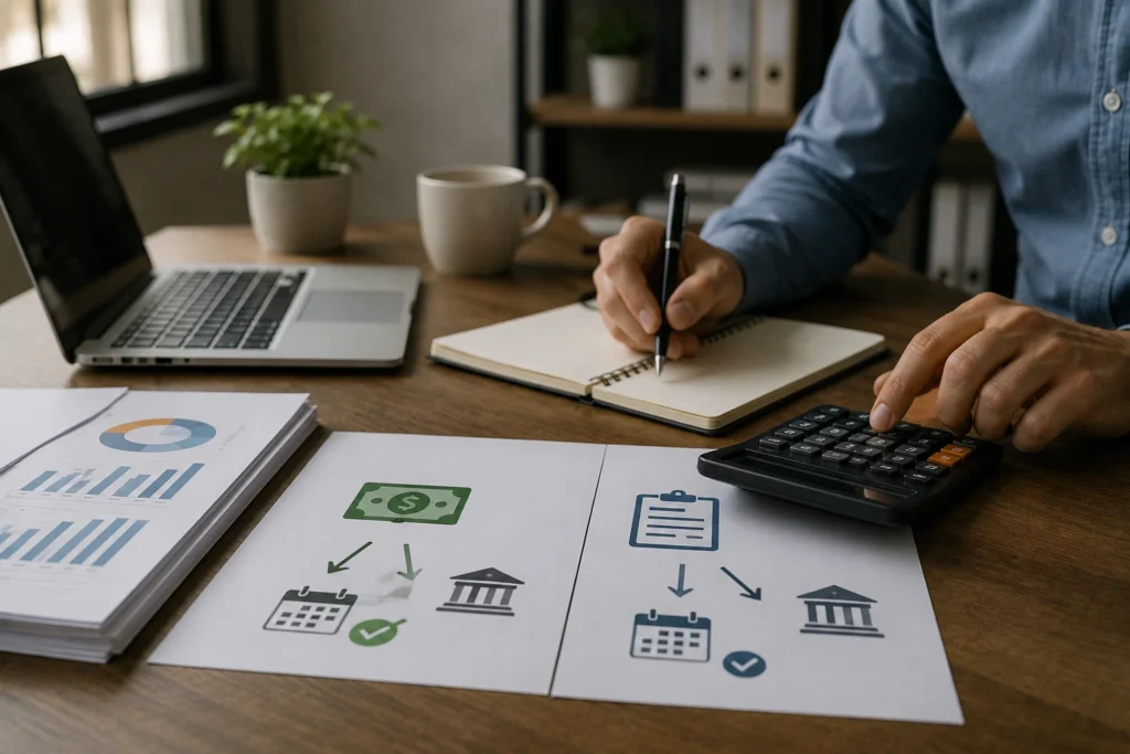 Qual a diferença entre regime de caixa e regime de competência para pequenos negócios